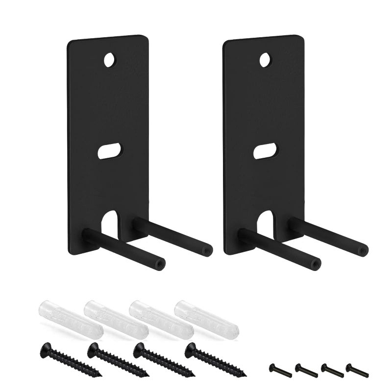 Bedycoon Pair Steel Black Wall Mount Brackets Replacement Compatible with Bose OmniJewel Lifestyle 650 Home Entertainment System and Bose Surround Speakers 700 - Image 1